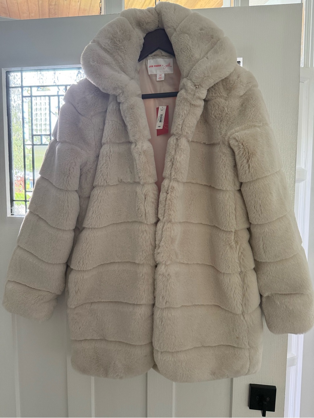 Joe Fresh Jillian Harris Faux Fur Coat